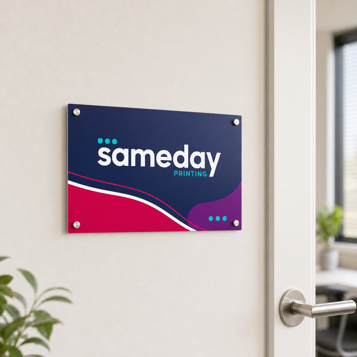 A3 Aluminium Dibond Sign Printing