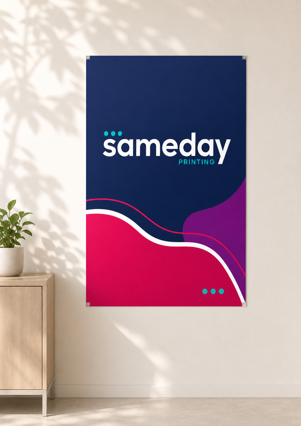 A0 Grey Back Posters
