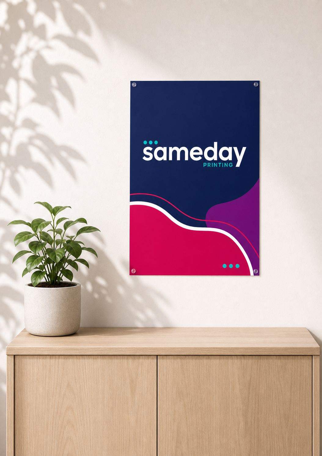 A2 Grey Back Posters