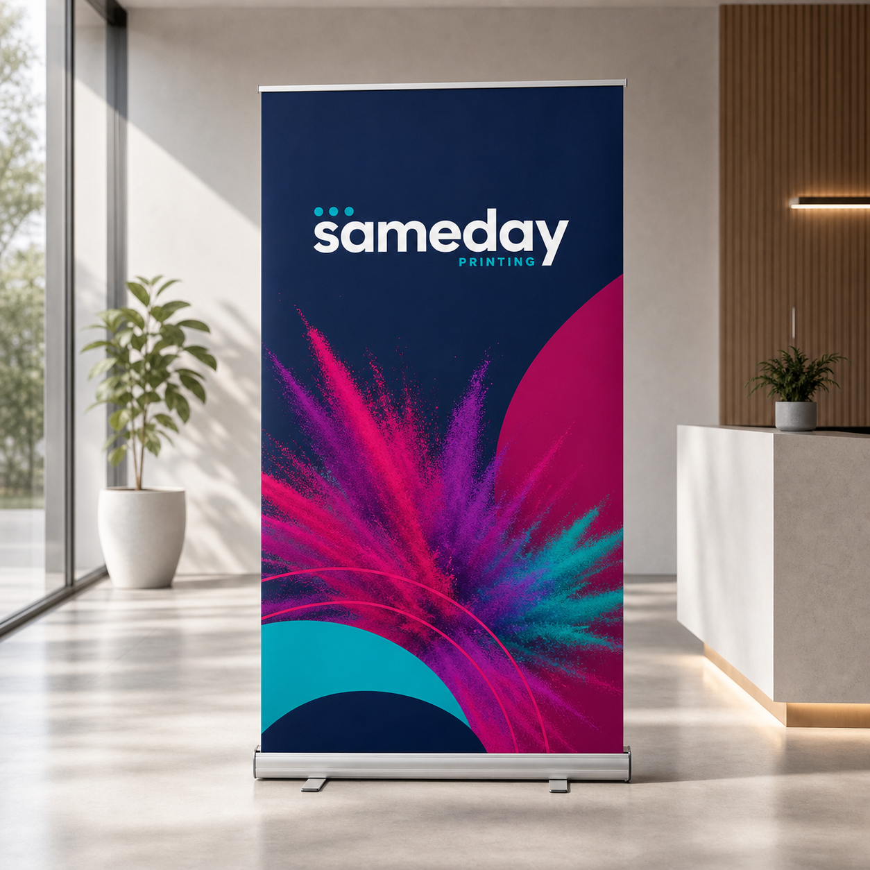 1000mm Roll Up Banner