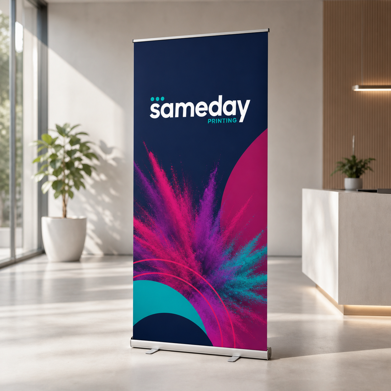 600mm Roll Up Banner