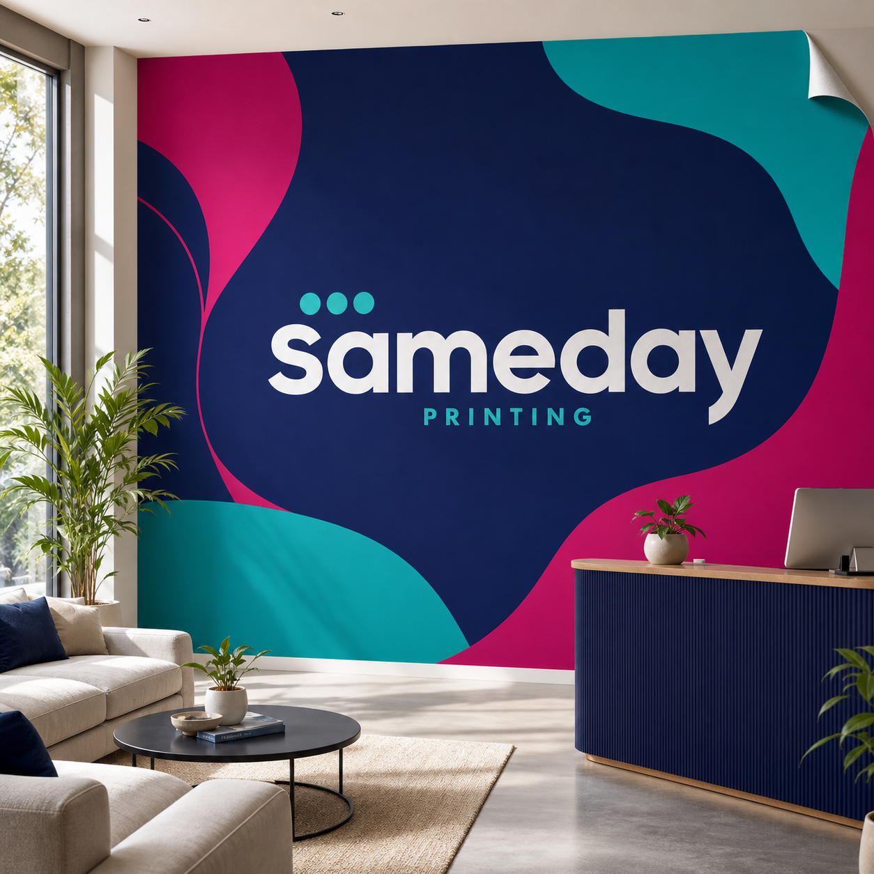 Self Adhesive Wallpaper Printing